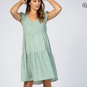 Pinkblush Maternity dress size Large EUC